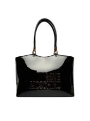LOVE MOSCHINO Torebka JC4247PP0OKE100A Czarny. Czarne shopper bag Love Moschino, ze skóry, bez dodatków. Za 1,049.00 zł.