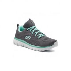 Buty treningowe damskie Skechers Bobssquad Breeze Way. Niebieskie obuwie sportowe damskie Skechers, z gumy, bez zapięcia, trekkingowe. W wyprzedaży za 255.90 zł.