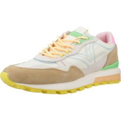 Buty VICTORIA LUNA NYLON SERRAJE MULT Beżowy. Brązowe obuwie trekkingowe damskie Victoria, z nylonu, bez zapięcia. Za 301.99 zł.