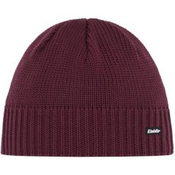 Czapka Eisbar Trop MÜ. Fioletowe czapki damskie Eisbär, bez wzorów, z wełny. Za 199.90 zł.