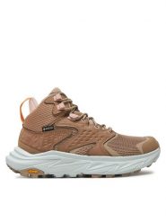 Hoka Trekkingi Anacapa 2 Mid GTX GORE-TEX 1142831 Brązowy. Brązowe obuwie trekkingowe damskie HOKA, z gore-texu, bez zapięcia. Za 599.99 zł.