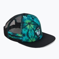 Czapka z daszkiem Hurley Elrow Tongue Trucker. Zielone czapki z daszkiem damskie Hurley, na zimę, bez wzorów. Za 69.99 zł.