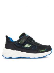 Skechers Sneakersy Elite Sport Tread - Aquavek 406334L Czarny. Czarne buty sportowe chłopięce Skechers, z materiału, bez zapięcia. Za 249.99 zł.