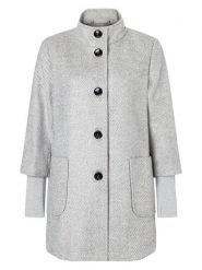 More & More Płaszcz przejściowy w kolorze szarym rozmiar: 38. Szare płaszcze damskie More & More, bez wzorów, bez kaptura. Za 239.99 zł.