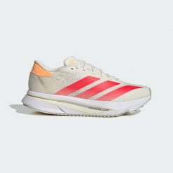 Buty Adizero SL2. Białe obuwie sportowe damskie Adidas, bez zapięcia, do biegania. Za 569.00 zł.
