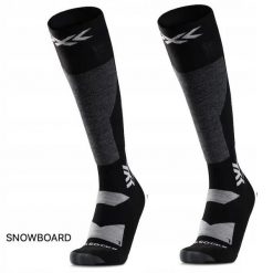 Skarpety X-Socks SNOWBOARD DISCOVER OTC B121. Czarne skarpetki damskie X Socks, bez wzorów. Za 139.99 zł.