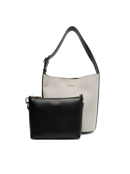 Guess Torebka HWAG96 62040 Beżowy. Brązowe torebki klasyczne damskie Guess, z materiału, bez dodatków. Za 679.99 zł.