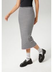 Aniston Spódnica w kolorze czarno-białym rozmiar: 36. Białe spódnice damskie Aniston, bez wzorów, midi. Za 56.79 zł.