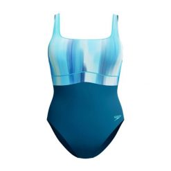 Damski kostium kąpielowy 1-częściowy Speedo Eco New Contour Eclipse Pr. Zielone stroje jednoczęściowe Speedo, bez wzorów. Za 249.99 zł.