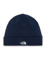 The North Face Czapka "Norm Shallow" w kolorze granatowym rozmiar: onesize. Niebieskie czapki damskie The North Face, bez wzorów, ze splotem. Za 110.04 zł.
