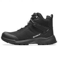 Buty do chodzenia damskie Icebug Pace3 M Michelin Gtx. Czarne obuwie sportowe damskie Icebug, z materiału, bez zapięcia, trekkingowe. Za 823.00 zł.