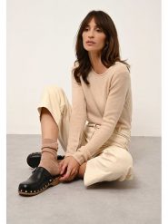 Just Cashmere Kaszmirowy sweter "Grace" w kolorze beżowym rozmiar: S. Brązowe swetry klasyczne damskie Just Cashmere, s, z kaszmiru, bez kołnierzyka. Za 318.47 zł.