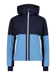 CMP Kurtka narciarska w kolorze błękitno-granatowym rozmiar: 48. Niebieskie kurtki sportowe damskie CMP, bez wzorów, bez kaptura. Za 439.24 zł.