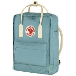 Plecak turystyczny Fjällräven Kanken. Niebieskie plecaki Fjällräven, bez wzorów. Za 383.99 zł.