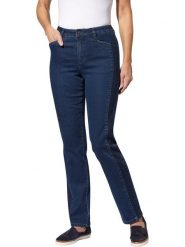 WITT WEIDEN Dżinsy - Slim fit - w kolorze granatowym rozmiar: 48. Niebieskie jeansy damskie WITT WEIDEN. Za 87.81 zł.