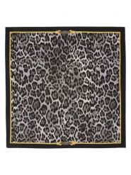 Guess Chusta w kolorze szaro-antracytowym - 88 x 88 cm rozmiar: onesize. Czarne chusty damskie Guess, z aplikacjami, z jedwabiu. Za 239.86 zł.