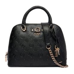 Torebka Guess. Czarne kuferki damskie Guess, bez dodatków. Za 639.99 zł.
