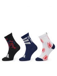 Adidas Skarpety długie KR2366 Kolorowy. Skarpetki chłopięce Adidas, bez wzorów, z bawełny. Za 64.99 zł.