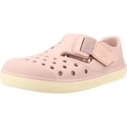 Sandały IGOR MALIBU Rose. Czerwone sandały damskie IGOR, bez wzorów, z materiału, bez obcasa, bez zapięcia. Za 155.99 zł.