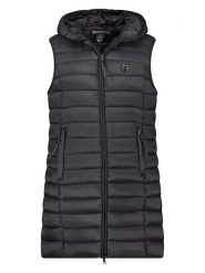Canadian Peak Kamizelka pikowana "Vakitaleak" w kolorze czarnym rozmiar: XXL. Czarne kamizelki damskie Canadian Peak, xxl, bez wzorów, bez kaptura. Za 113.99 zł.