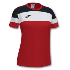 Koszulka do piłki nożnej damska Joma Crew IV. Białe bluzki damskie Joma, l, bez wzorów, bez kołnierzyka, bez ramiączek. Za 106.00 zł.