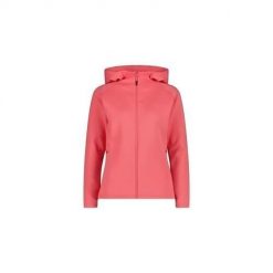 Bluza sportowa damska CMP 32C8386B614. Czerwone bluzy damskie CMP, m, bez wzorów, z kapturem. Za 422.00 zł.