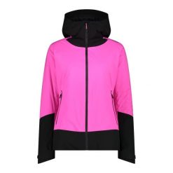 Kurtka narciarska damska z odpinanym kapturem CMP. Czerwone kurtki damskie CMP, xs, bez wzorów. W wyprzedaży za 618.50 zł.