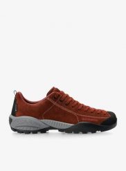 Buty outdoor damskie Scarpa Mojito GTX. Czerwone obuwie trekkingowe damskie Scarpa, z gore-texu, bez zapięcia. Za 703.99 zł.
