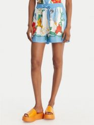 Seafolly Szorty materiałowe Viva Vacation 55669-SH Błękitny Regular Fit. Niebieskie szorty damskie Seafolly, bez wzorów, z materiału. Za 379.99 zł.