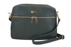 Listonoszka skórzana BARBERINI'S c. zielony 979-42. Zielone shopper bag Barberinis, bez wzorów, ze skóry, duże, bez dodatków. Za 229.99 zł.