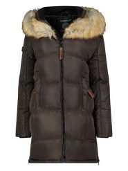 Geographical Norway Parka w kolorze brązowym rozmiar: XL. Brązowe parki damskie Geographical Norway, xl, bez kaptura. Za 285.49 zł.