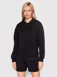 Guess Bluza Brenda V2YQ18 K7UW2 Czarny Regular Fit. Czarne bluzy damskie Guess, l, z aplikacjami, z wiskozy, bez kaptura. Za 429.99 zł.