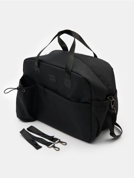 Torba na wózek - czarny. Czarne akcesoria do wózków Sinsay. Za 35.99 zł.