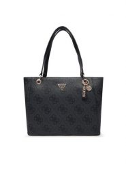 Guess Torebka Noelle II HWSO96 72250 Szary. Szare shopper bag Guess, z aplikacjami, ze skóry, bez dodatków. Za 679.99 zł.