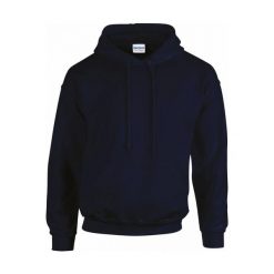 Bluza z kapturem Gildan Heavy Blend. Niebieskie bluzy damskie GILDAN, xl, bez wzorów, z bawełny, z kapturem. Za 81.80 zł.