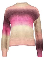 Garcia Sweter w kolorze beżowo-różowym rozmiar: XXL. Brązowe swetry klasyczne damskie Garcia, xxl, z wełny, bez kołnierzyka. Za 96.60 zł.