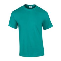 Ultra Bawełniana Koszulka Unisex Dla Dorosłych. Zielone bluzki damskie GILDAN, xl, bez wzorów, z bawełny, sportowe, bez kołnierzyka, bez ramiączek. Za 34.99 zł.