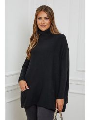 Soft Cashmere Golf w kolorze czarnym rozmiar: 34/36. Czarne golfy damskie Soft Cashmere, bez wzorów, z kaszmiru, bez ramiączek. Za 125.55 zł.