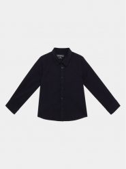 Guess Koszula N3YH04 WE5W0 Granatowy Regular Fit. Niebieskie koszule chłopięce Guess, z aplikacjami, z bawełny, bez kołnierzyka, bez ramiączek. Za 179.99 zł.