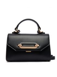 Valentino Torebka Why Re VBS9E128 Czarny. Czarne torebki klasyczne damskie Valentino, ze skóry, bez dodatków. Za 449.99 zł.