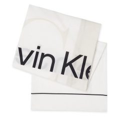 Chusta Calvin Klein. Białe chusty damskie Calvin Klein, bez wzorów. Za 289.99 zł.
