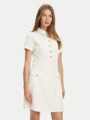 Guess Sukienka dzianinowa W5YK18 KCXO2 Écru Regular Fit. Sukienki damskie Guess, z aplikacjami, z dzianiny, bez ramiączek. Za 619.99 zł.
