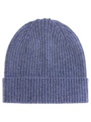 Zwillingsherz Kaszmirowa czapka w kolorze niebieskim rozmiar: onesize. Niebieskie czapki damskie Zwillingsherz, bez wzorów, z kaszmiru. Za 220.12 zł.