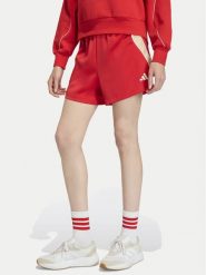 Adidas Szorty sportowe Stadium KB4943 Czerwony Loose Fit. Czerwone spodenki sportowe damskie Adidas, l, bez wzorów, z syntetyku. Za 179.99 zł.