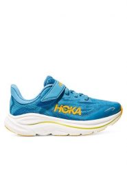 Hoka Buty do biegania Clifton 10 1168873 Niebieski. Niebieskie buty sportowe chłopięce HOKA, z materiału, bez zapięcia. Za 399.99 zł.