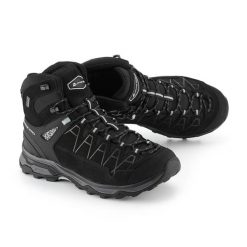 Buty turystyczne skórzane unisex Alpine Pro Vete. Czarne obuwie trekkingowe damskie Alpine Pro, bez zapięcia. W wyprzedaży za 549.00 zł.