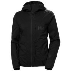 Damska wodoodporna kurtka z kapturem Helly Hansen W Odin Bc Lt. Czarne kurtki damskie Helly Hansen, l, bez wzorów, z elastanu, z kapturem. Za 1,217.50 zł.