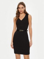 Marciano Guess Sukienka koktajlowa 5RGK10 6302A Czarny Bodycon Fit. Czarne sukienki damskie Marciano Guess, z aplikacjami, z syntetyku, wizytowe, bez ramiączek. Za 679.99 zł.