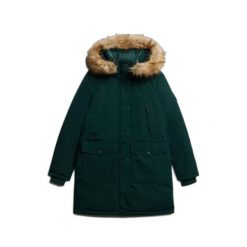 Parka z sztucznego futra damska Superdry Everest. Zielone parki damskie Superdry, m, z futra, bez kaptura. Za 798.15 zł.