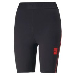 Szorty Sportowe Damskie Puma X Vogue. Czarne spodenki sportowe damskie Puma, m, z aplikacjami, z elastanu. Za 175.64 zł.